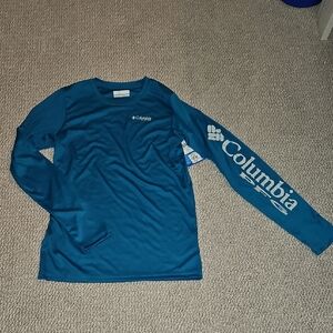 Columbia Kids Teal Long Sleeve Tee